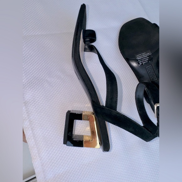 Alfani step flex w/ square gold heel size 8 - Picture 4 of 7